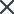 x icon